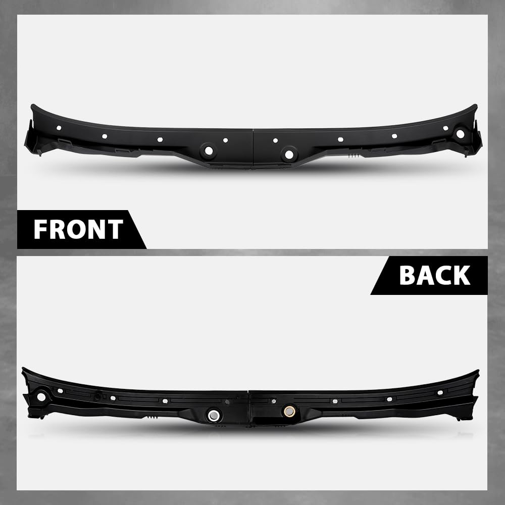 G-PLUS Windshield Cowl Panel Cover Compatible with BMW 5 Series E39 1995-2004 51718159292