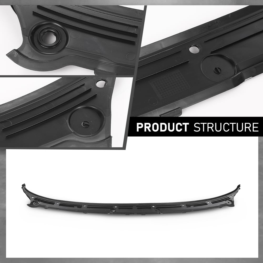 G-PLUS Windshield Wiper Cowl Panel Cover Replacement, Compatible with BMW X5 E70 2007-2013, 51717151969