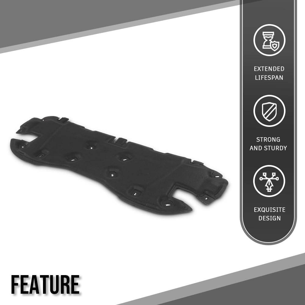 G-PLUS Hood Pad Insulator Cover Compatible with Ford Edge 2019 2020 2021 2022 2023 2024 KT4Z16738B, KT4Z-16738-B Black