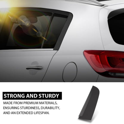 G-PLUS Rear Left Door C Pillar Molding, Compatible with Kia Sportage 2011-2016, Driver Side, 832703W000, 83270-3W000, 832 70 3W 000
