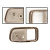 G-PLUS Door Handle Trim Set Compatible with 2000-2006 Toyota Tundra,Interior Door Handle Bezel 2Pc (Beige)