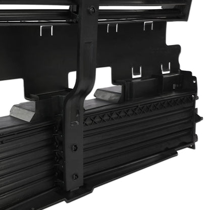 G-PLUS Front Radiator Grille Shutter W/O Motor Compatible with Ford Fusion 2013-2016 1.5L 1.6L 2.0L 2.5L DS7Z8475A DS7Z-8475-A Black Grille Air Control Shutter