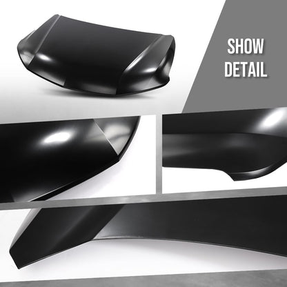 G-PLUS Front Hood Panel Compatible with Chevy Trailblazer 2021-2025 Black