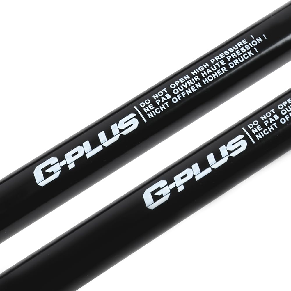 G-PLUS Racing Bonnet Hood Lift Gas Strut Shock Fit Honda Civic EG EK EJ EH 1992-2000, Hood Panel Bonnet Gas Struts, Black