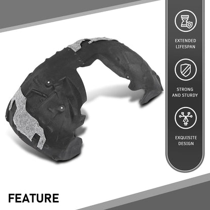 G-PLUS Front Right Fender Liner Compatible with Audi A7 Quattro S7 RS7 2012-2018 4G8821172D