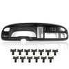 G-PLUS Dash Board Bezel Cover Instrument W/Vents Compatible with 1998-2001 Dodge Ram 1500 Truck/1998-2002 Dodge Ram 2500 3500 Truck 5GK51DX9AA, 5EU11DX9AB