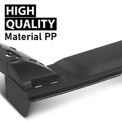 G-PLUS Rear Door Finish Molding Moulding RH Right Side Compatible with LR3 Discovery 3 2005-2009, Fit LR4 Discovery 4 2010-2016