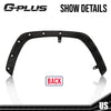 G-PLUS Front Left Fender Flare Compatible with Toyota RAV4 2019 2020 2021 Wheel Flare Arch Trim Molding 756010R090, 7560142160