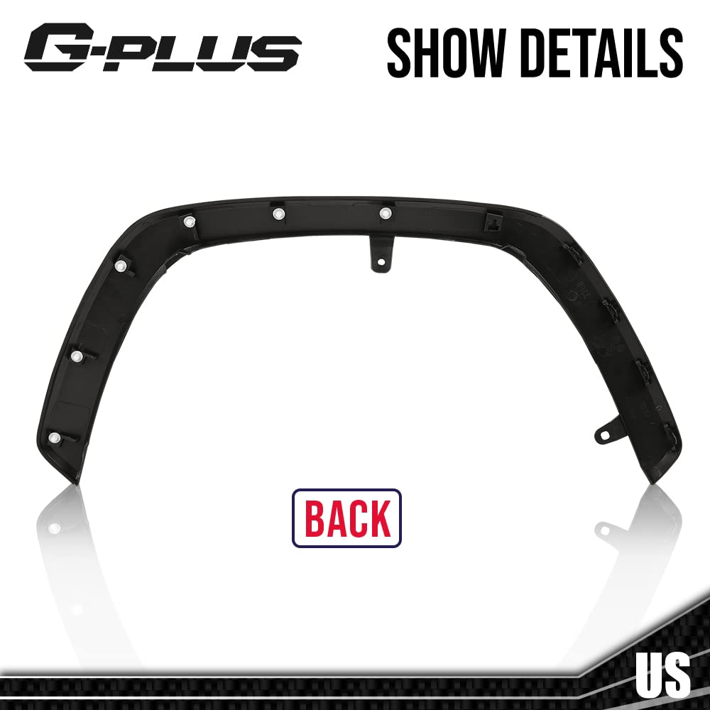 G-PLUS Front Left Fender Flare Compatible with Toyota RAV4 2019 2020 2021 Wheel Flare Arch Trim Molding 756010R090, 7560142160