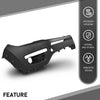 G-PLUS Front Upper Bumper Cover Compatible with Jeep Compass 2017 2018 2019 2020 2021, Fit Models Without Upland Appearance Package, 68351154AA, CH1014124, Black