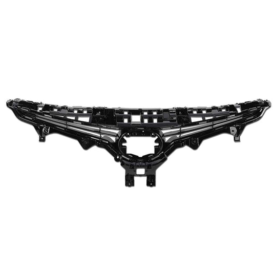 G-PLUS Front Bumper Upper Grille Grill Compatible with Toyota Camry Hybrid SE XSE 2018 2019, Only Fit Sport Version