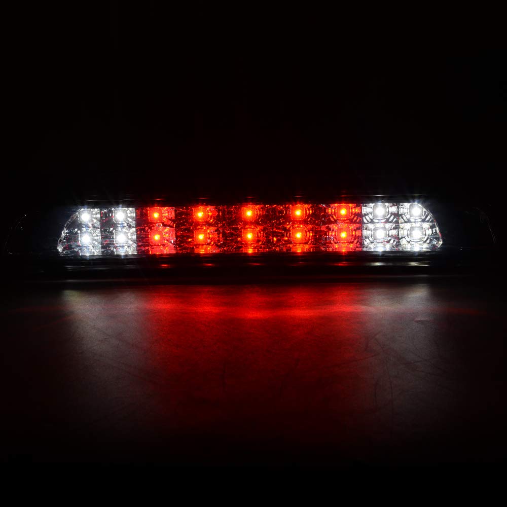 Compatible For Toyota Tundra V8 2007-2016 Smoked Lens Rear LED 3rd Third Brake Brake High Mount Cargo Stop Light