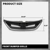 G-PLUS Front Bumper Grille Assembly Compatible with Subaru Impreza WRX 2011-2014 91121FG100
