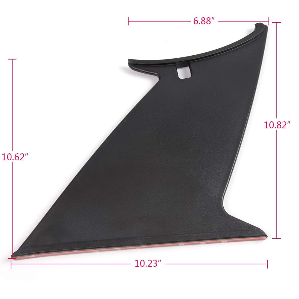 G-PLUS Rear Spoiler Wing Stabilizer, Compatible with Subaru Impreza WRX STI Sedan 2015-2018 Spoiler Wing Stiffi Support