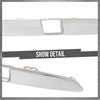 G-PLUS Rear Bumper Cover Upper Molding Compatible with Benz GLE350d 2016 Fit Benz GLE350 2016-2018 1668850701, 1668852474 Silver