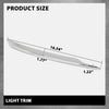 G-PLUS Pair Driving Light Trims, Compatible with Lincoln MKC 2015-2019, LH Driver & RH Passenger Side 2PCS, EJ7Z15266AA, EJ7Z15266AB