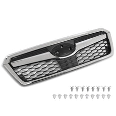 G-PLUS Front Grille for Subaru Forester 2014-2018 Chrome Factory Style
