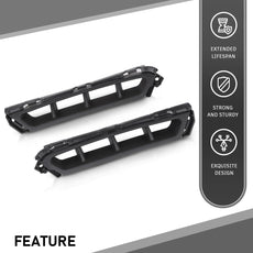 G-PLUS Front Bumper Air Curtain Grille for Hyundai Elantra 2019-2020 Black 2PCS Product Features