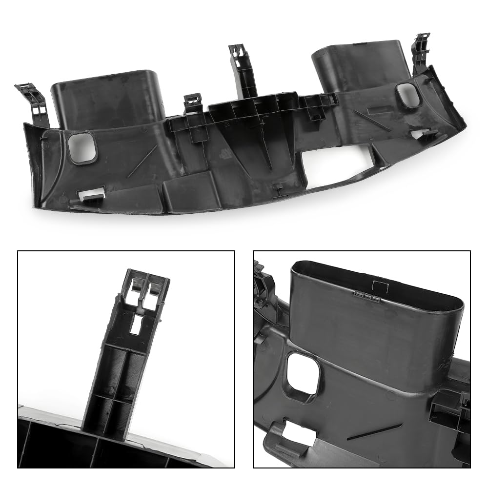 G-PLUS Radiator Fan Shroud Top Upper Cover Shield Compatible with Benz E350 4Matic 2012-2013/Fit Benz E350 Base 2012-2013/Fit Benz E400 Hybrid 2013 2125000155 2125000255 2125000355