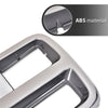 G-PLUS Front Headlight Headlamp Bezel Trim Chrome Surround Pair Compatible with Chevy G10 G20(submodel: Beauville, Chevy Van, Sportvan) 1992-1995/Fit Chevy G30 1992-1996 Headlight Bezel Silver