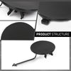 G-PLUS Front Bumper Trailer Towing Tow Hook Eye Cover Compatible with Audi A4 B8 2012-2015 facelifted,NOT Fit S LINE 8K5807241C