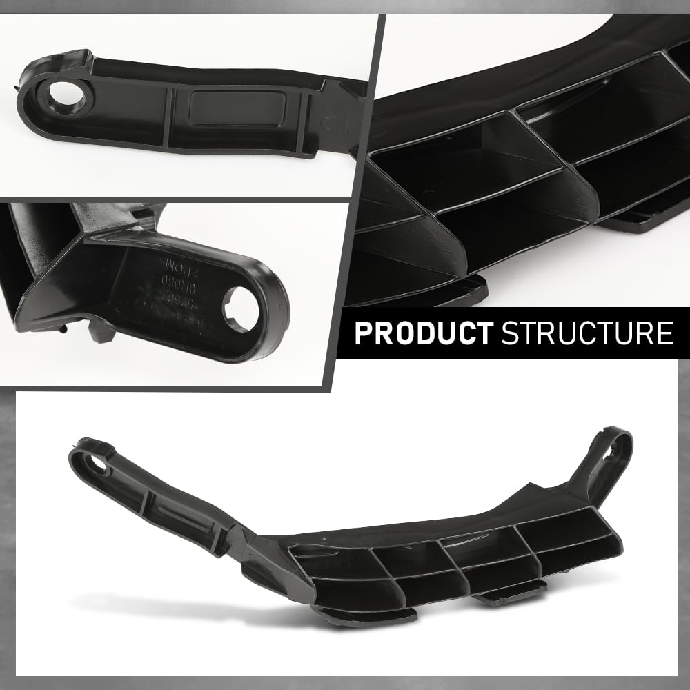 G-PLUS Rear Bumper Face Bar Support Retainer Bracket Compatible with Toyota RAV4 2019-2023,Not Fit Models with Running Boards or Flare Fender Cladding,Only Fit Models with Ground Effects 525620R070