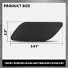 G-PLUS Pair Front Bumper Headlight Washer Cover Cap, Compatible with Audi A6 C7 2012-2017, Left Driver & Right Passenger Side 2PCS, 4G0955275, 4G0955276