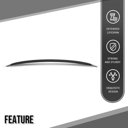 G-PLUS Rear Trunk Spoiler Wing Compatible with BMW E92 3 Series Coupe Models 2007 2008 2009 2010 2012 2013(Including M3 E92), Not Fit E93 Models Rear Trunk Spoiler Carbon Fiber Black