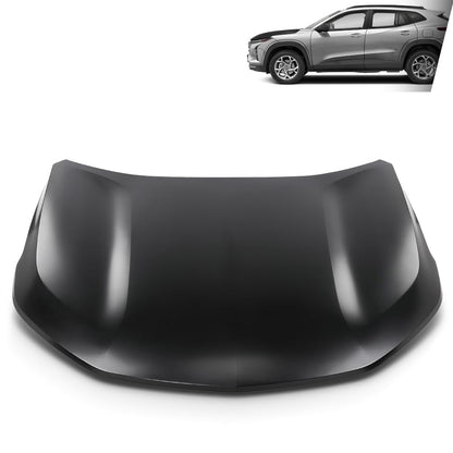 G-PLUS Front Hood Panel Compatible with Chevy Trax 2024-2025 42821409 Black