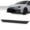 G-PLUS Front Bumper Upper Grille Grill Molding Trim Compatible with Toyota Corolla SE XSE Sedan 2020 2021 2022 Replacement for 5314102180 TO1210115 Glossy Black