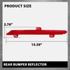 G-PLUS Rear Bumper Reflector Light Tail Lamp Case Left Compatible with Honda Accord 2018-2022