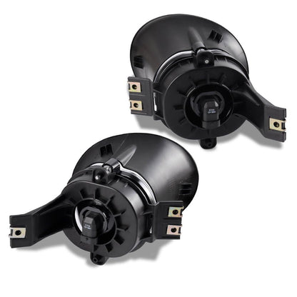 G-PLUS Compatible with Dodge Ram 1500 02-08 / Fit Dodge ram 2500 ram 3500 2003-2009 / Fit Dodge Durango 2004-2006 Glass Bumper Fog Lights Driving Lamps+Bezel