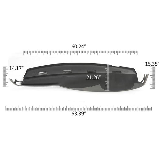 G-PLUS TPE Cover Cap Grey Compatible with 2002 2003 2004 2005 Dodge Ram 1500/2003-2005 Dodge Ram 2500 3500
