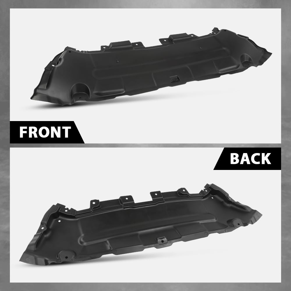 G-PLUS Front Bumper Engine Splash Shield Under Guard Compatible with Benz GLC300 4Matic Base 2016-2022,Fit Benz GLC43 AMG 4Matic 2017-2022 2535240930