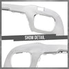G-PLUS Rear Bumper Molding Trim Compatible with Benz GLA250 2015 2016 2017 2018 2019 1568851400, A1568851400, 156-885-14-00 Silver