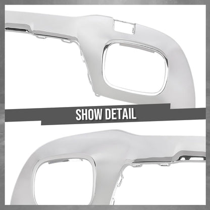 G-PLUS Rear Bumper Molding Trim Compatible with Benz GLA250 2015 2016 2017 2018 2019 1568851400, A1568851400, 156-885-14-00 Silver