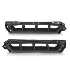G-PLUS Front Bumper Air Curtain Grille for Hyundai Elantra 2019-2020 Black 2PCS