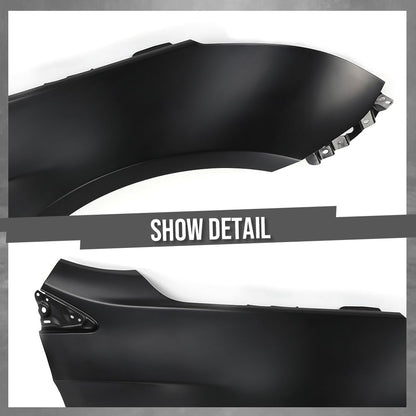 G-PLUS Front Fender Passenger Right Side Compatible with Cadillac XTS 2013-2017 Fit XTS Vsport Platinum 2014-2017 Fit Cadillac XTS Vsport Premium 2014-2016 23149538, GM1241379 Black