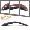 G-PLUS Out-Channel Mount Ventvisor Window Deflectors Compatible with Dodge Ram1500 1994-2001 Fit Dodge Ram 2500 3500(Includes Models w/Towing Mirror) Regular Cab Only 1994-2002 2PCS Smoky