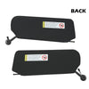 G-PLUS Sun Visor Vanity Mirror Sunvisors Shaded Compatible with Chevy C5 Corvette (8 Cyl, 5.7L) 1997 1998 1999 2000 2001 2002 2003 2004 1Pair Black Sun Visors 10442033 10442034