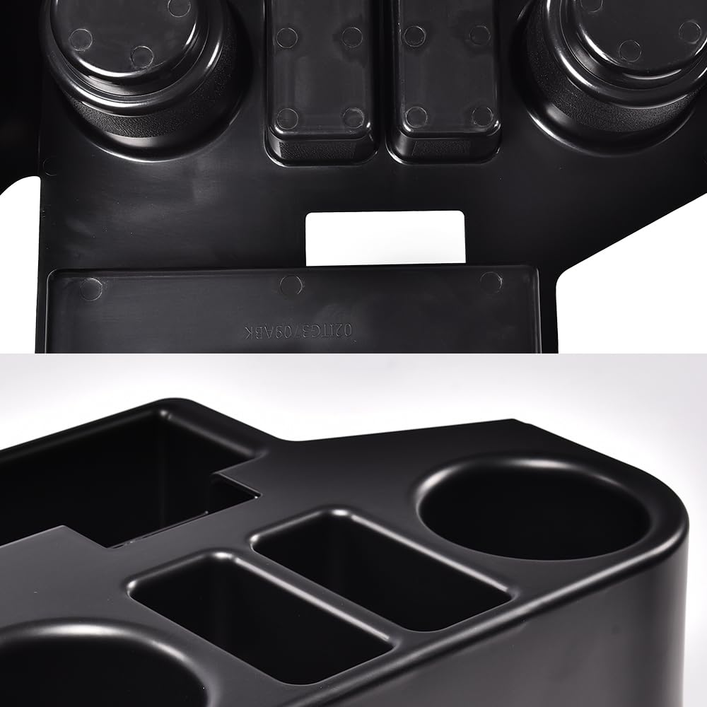G-PLUS Center Console Cupholder Cup Holder Compatible with Dodge Ram 1500/2500/3500 1994-1997 Black