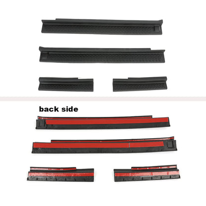 G-PLUS Door Sill Guards Kit Compatible with 2007-2018 Wrangler JKU All Terrain Entry Guard Kit Door Entry Guards Sill Protector Replacement
