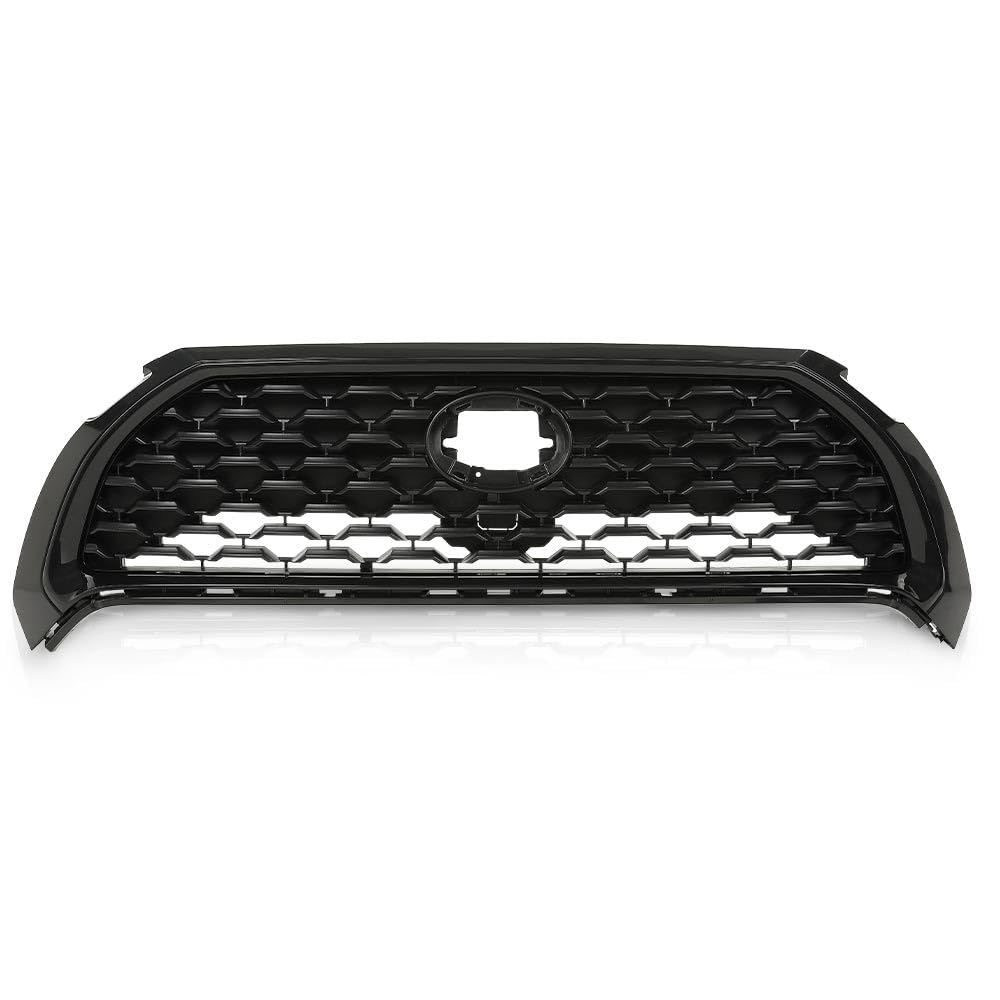 G-PLUS Front Upper Bumper Hood Grille Mesh Grill Compatible with Toyota Corolla 2022-2023, Only Fit for Low-Equipped Models w/o Camera 531000A130