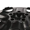 G-PLUS Wheel Skins Hub Caps Full Rim Covers 17" Compatible with 2006-2012 Toyota RAV4,Auto Tire Replacement Exterior Chrome Wheels Cap Cover with 5 Spoke Black (2PC)