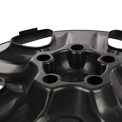 G-PLUS Wheel Skins Hub Caps Full Rim Covers 17" Compatible with 2006-2012 Toyota RAV4,Auto Tire Replacement Exterior Chrome Wheels Cap Cover with 5 Spoke Black (2PC)