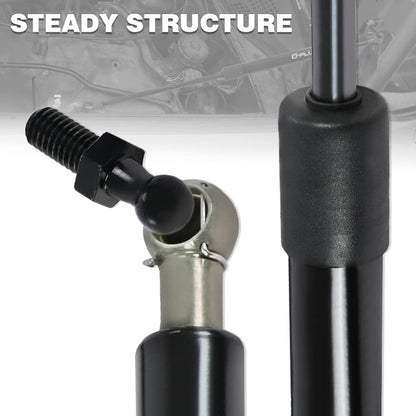 G-PLUS Racing Bonnet Hood Lift Gas Strut Shock Compatible with Honda Civic EG EK EJ EH 1992-2000 Hood Panel Bonnet Gas Struts Black