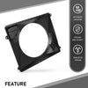 G-PLUS Radiator Cooling Fan Shroud Compatible with Toyota Tacoma L4 2.7L 2016-2023 Black