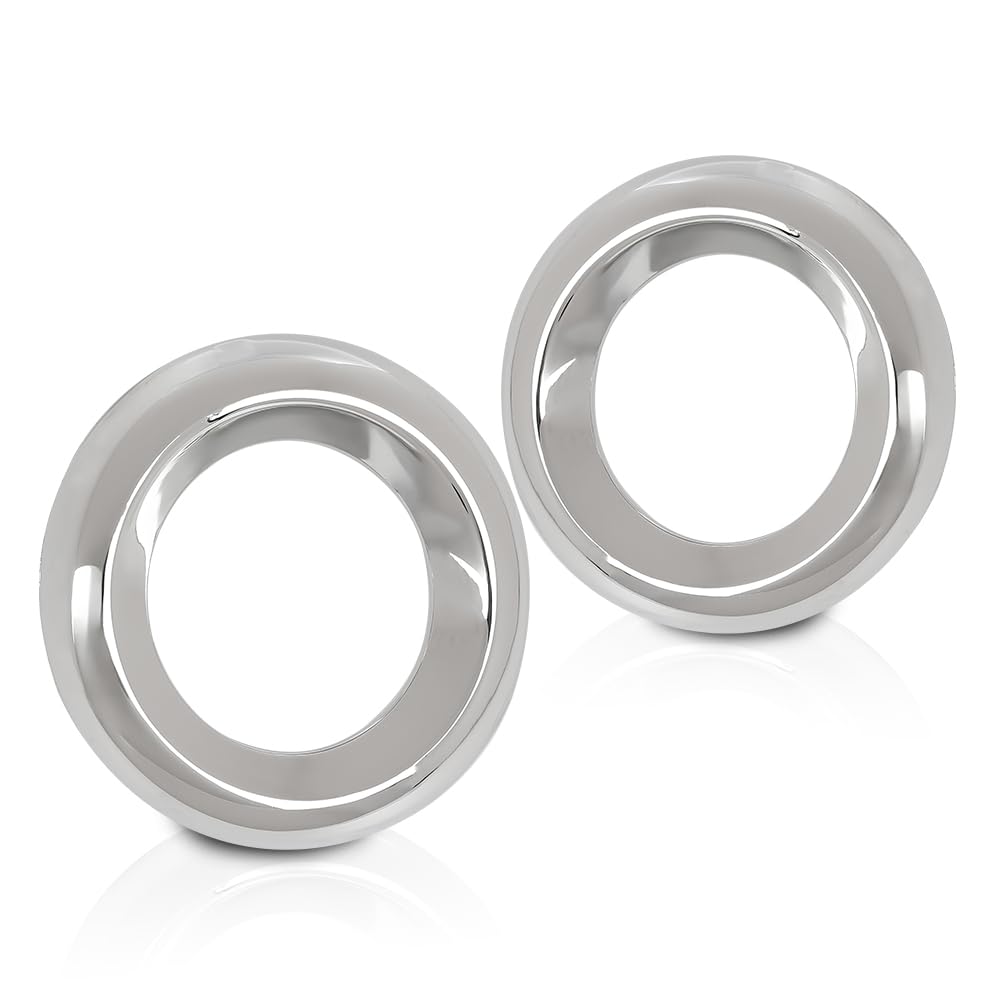 G-PLUS Fog Light Lamp Bezel Trim Set Left & Right Compatible with Toyota RAV4 2009-2012 521280R030