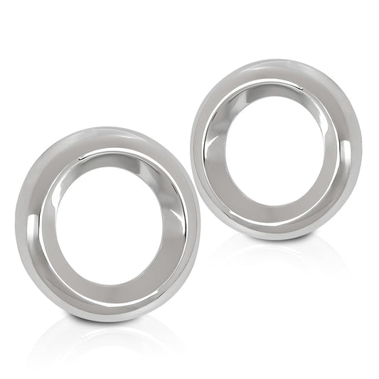 G-PLUS Fog Light Lamp Bezel Trim Set Left & Right Compatible with Toyota RAV4 2009-2012 521280R030