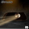 G-PLUS Bumper Fog Lights Pair Compatible With 2013-2015 Chevy Malibu Clear Front Bumper Fog Lights With Switch+Wiring One Pair Front Bumper Driving Fog Lamps GM2592301 GM2593301
